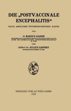 Die „Postvaccinale Encephalitis“