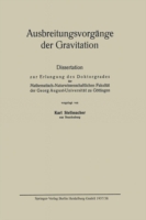 Ausbreitungsvorgänge der Gravitation