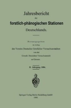 Jahresbericht der forstlich-phänologischen Stationen Deutschlands