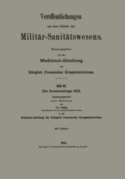 Die Krankentrage 1913
