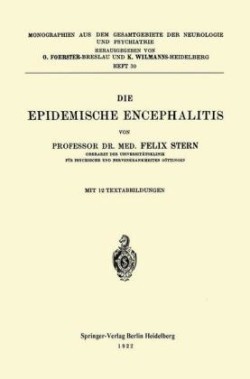 Die Epidemische Encephalitis