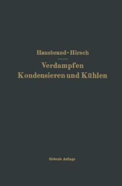 Verdampfen Kondensieren und Kühlen
