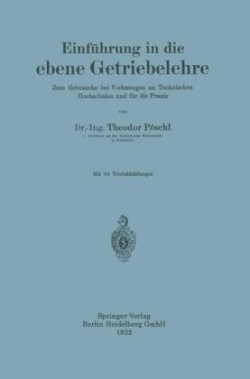 Einführung in die ebene Getriebelehre