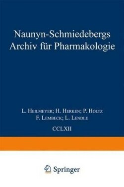 Naunyn Schmiedebergs Archiv für Pharmakologie