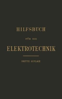 Hilfsbuch für die Elektrotechnik