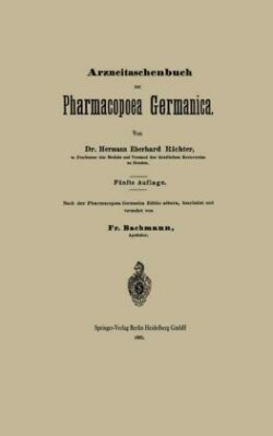 Arzneitaschenbuch zur Pharmacopoea Germanica