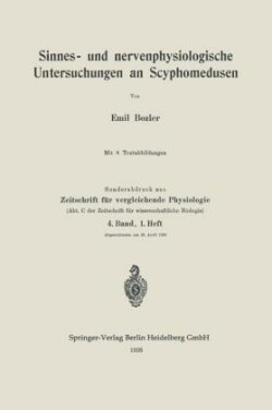 Sinnes- und nervenphysiologische Untersuchungen an Scyphomedusen