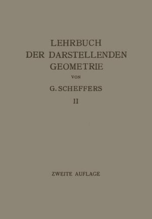 Lehrbuch der Darstellenden Geometrie