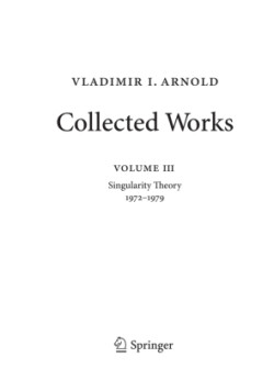 Vladimir Arnold – Collected Works