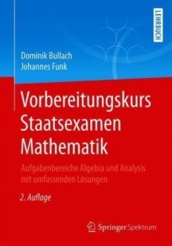 Vorbereitungskurs Staatsexamen Mathematik