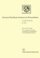 Vom Ausgang der Komödie Exemplarische Lustspielschlüsse in der europäischen Literatur