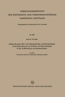 Untersuchungen über neue Beizmethoden und Beizabwässer I. Die Entzunderung von Drähten mit Natriumhydrid. II. Die Aufbereitung von Beizabwässern