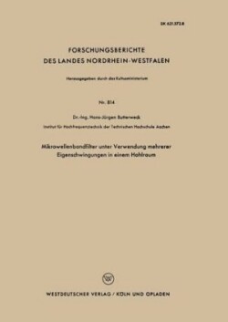 Mikrowellenbandfilter unter Verwendung mehrerer Eigenschwingungen in einem Hohlraum