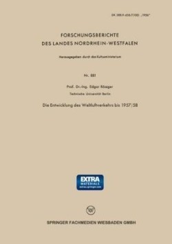 Die Entwicklung des Weltluftverkehrs bis 1957/58