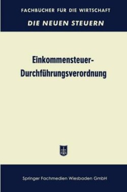 Einkommensteuer-Durchführungsverordnung (EStDV 1957)