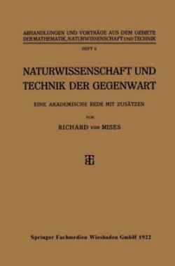 Naturwissenschaft und Technik der Gegenwart