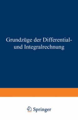 Grundzüge der Differential- und Integralrechnung