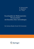 Encyklopädie der Mathematischen Wissenschaften mit Einschluss ihrer Anwendungen