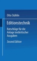 Editionstechnik Ratschlage Fur Die Anlage Textkritischer Ausgaben