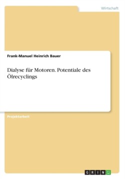 Dialyse fur Motoren. Potentiale des OElrecyclings