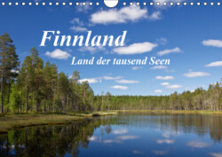 Finnland - Land der tausend Seen (Wandkalender 2019 DIN A4 quer)