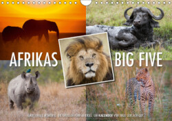 Emotionale Momente: Afrikas Big Five / CH-Version (Wandkalender 2019 DIN A4 quer)