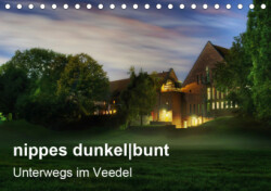 nippes dunkelbunt - Unterwegs im Veedel (Tischkalender 2019 DIN A5 quer)