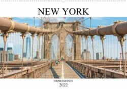 New York - Impressionen (Wandkalender 2022 DIN A2 quer)