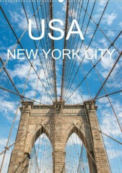 USA - New York City (Premium, hochwertiger DIN A2 Wandkalender 2022, Kunstdruck in Hochglanz)