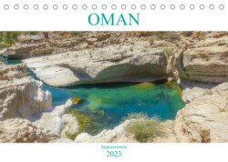 Oman - Impressionen (Tischkalender 2023 DIN A5 quer)