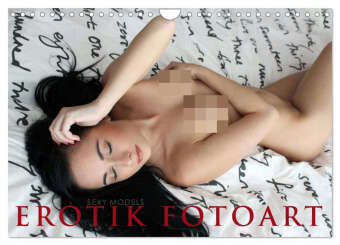 Erotik Fotoart Sexy Models (Wandkalender 2024 DIN A4 quer), CALVENDO Monatskalender