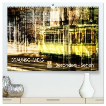 BRAUNSCHWEIG - Besonders Sehen (hochwertiger Premium Wandkalender 2024 DIN A2 quer), Kunstdruck in Hochglanz