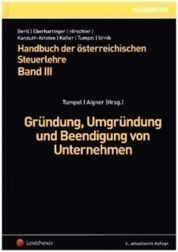 Handbuch der österreichischen Steuerlehre, Band III