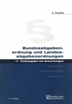 Bundesabgabenordnung und Landesabgabenordnungen