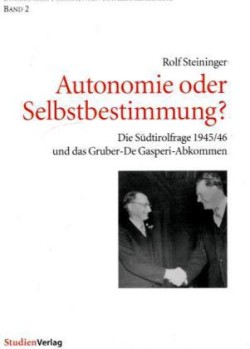 Autonomie oder Selbstbestimmung?