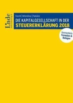 Die Kapitalgesellschaft in der Steuererklärung 2018 (f. Österreich)