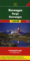 Norway Road Map 1:600 000