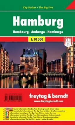 Hamburg City Pocket + the Big Five Waterproof 1:10 000