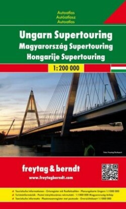 Hungary Road Atlas 1:200 000