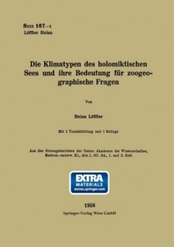 Die Klimatypen des holomiktischen Sees und ihre Bedeutung für zoogeographische Fragen