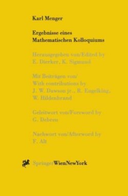 Karl Menger, Ergebnisse eines Mathematischen Kolloquiums