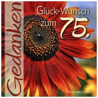 Glück-Wunsch zum 75.