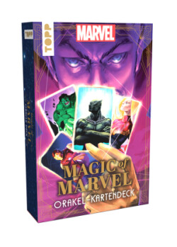 Magic of MARVEL Orakel-Kartendeck. Ein Blick in die Zukunft mit den Original MARVEL-Superhelden wie Spider-Man, Deadpool oder Wolverine
