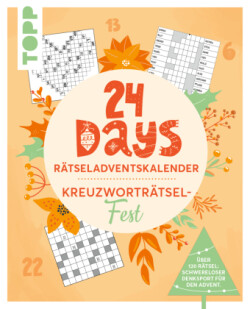 24 DAYS RÄTSELADVENTSKALENDER - Kreuzworträtsel-Fest