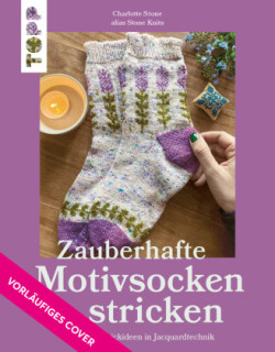 Einzigartige Motivsocken stricken