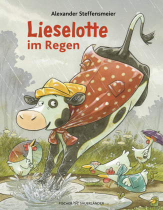 Lieselotte im Regen