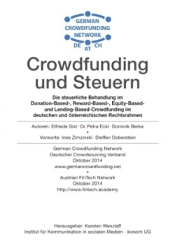 Crowdfunding und Steuern