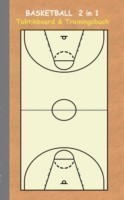 Basketball 2 in 1 Taktikboard und Trainingsbuch