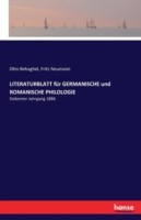 LITERATURBLATT für GERMANISCHE und ROMANISCHE PHILOLOGIE Siebenter Jahrgang 1886