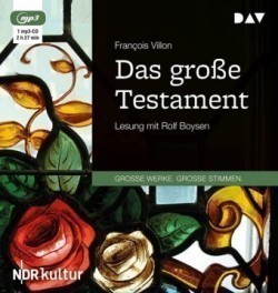 Das große Testament, 1 Audio-CD, 1 MP3